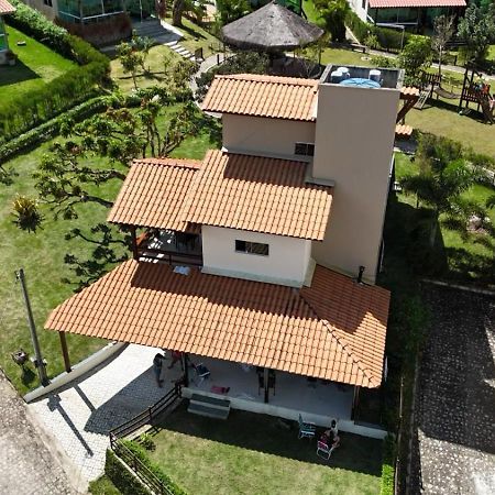 Casa Totalmente Equipada Ampla E Confortavel Em Condominio - Cha Grande-Pe Exterior foto