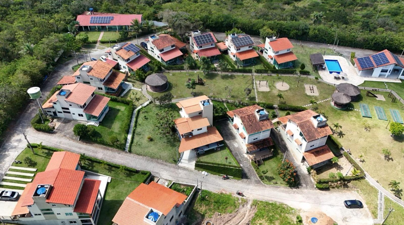 Casa Totalmente Equipada Ampla E Confortavel Em Condominio - Cha Grande-Pe Exterior foto