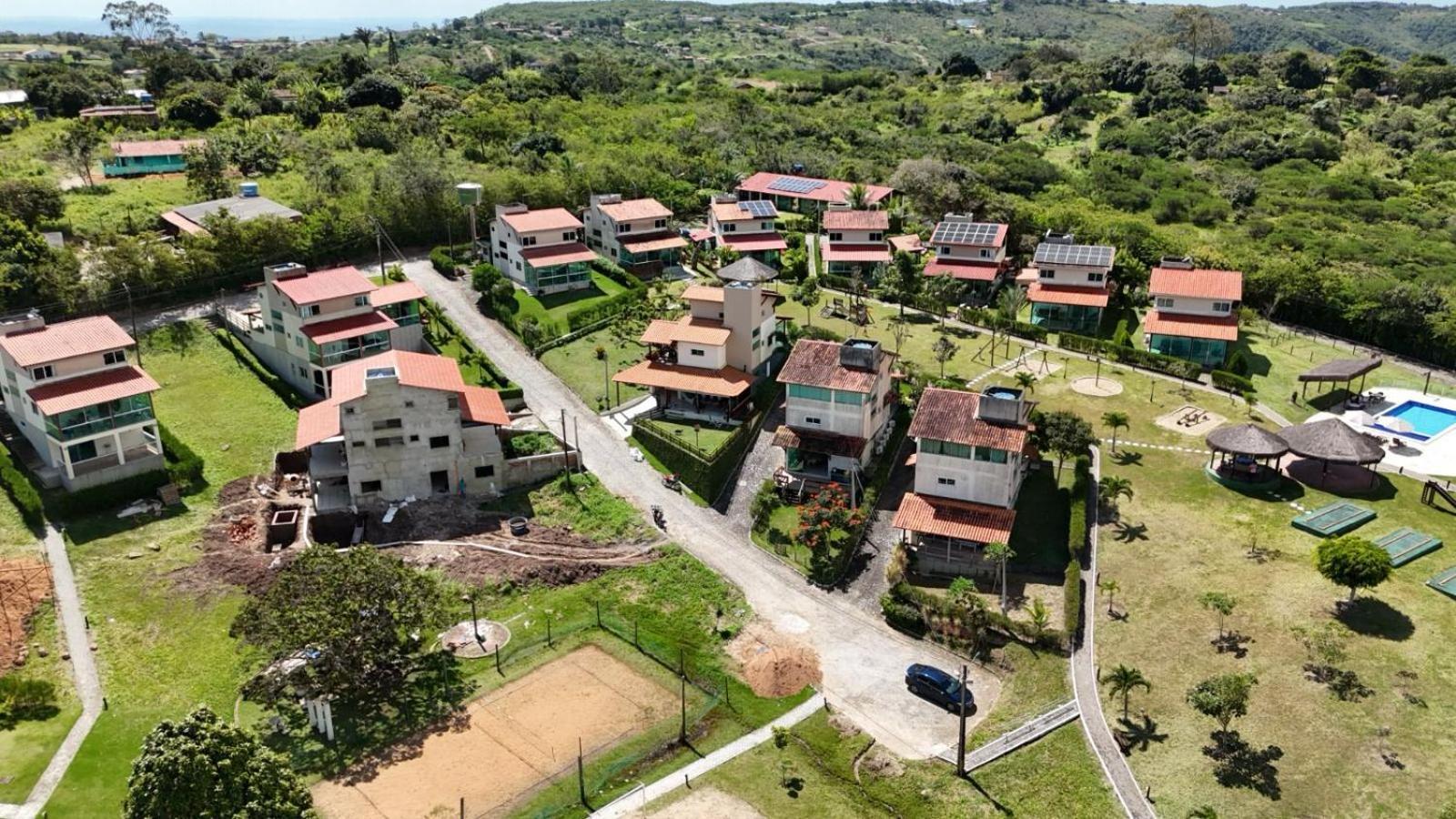 Casa Totalmente Equipada Ampla E Confortavel Em Condominio - Cha Grande-Pe Exterior foto